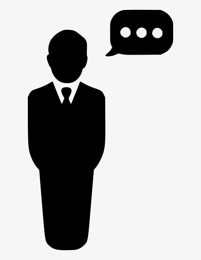 Png File Svg - Men Speech Icon, transparent png