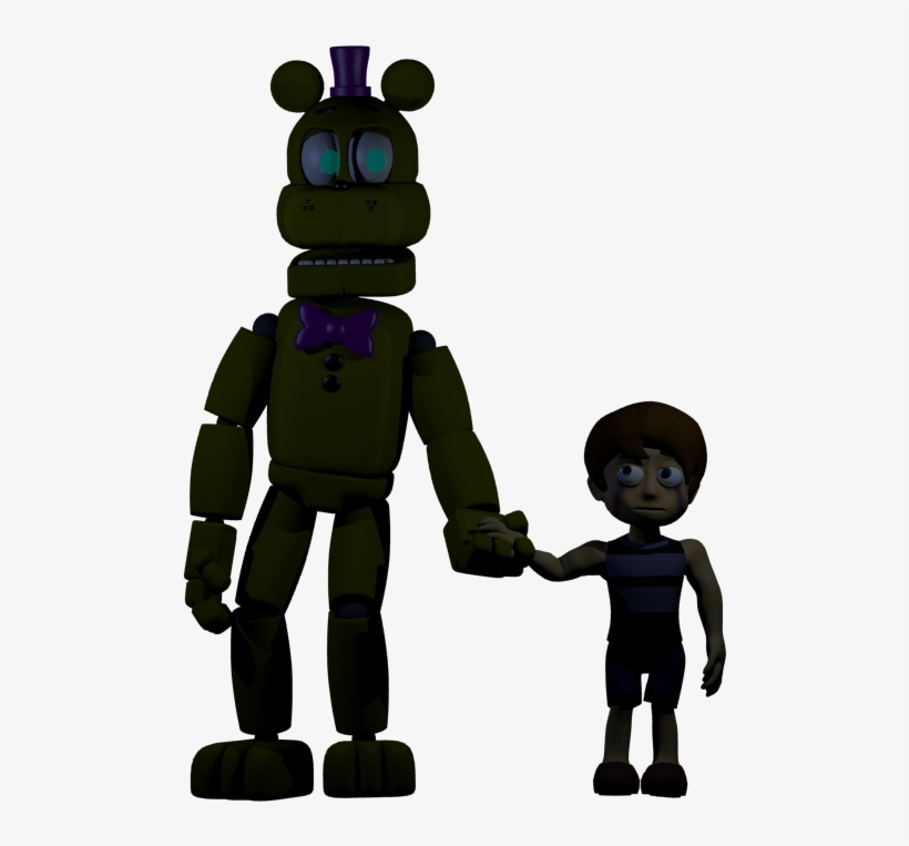 Fredbear With The Crying Child/bv The Crying Child/bite - Cartoon, transparent png