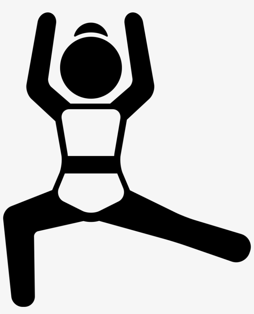 Woman Stretching Leg With Arms Up Comments, transparent png