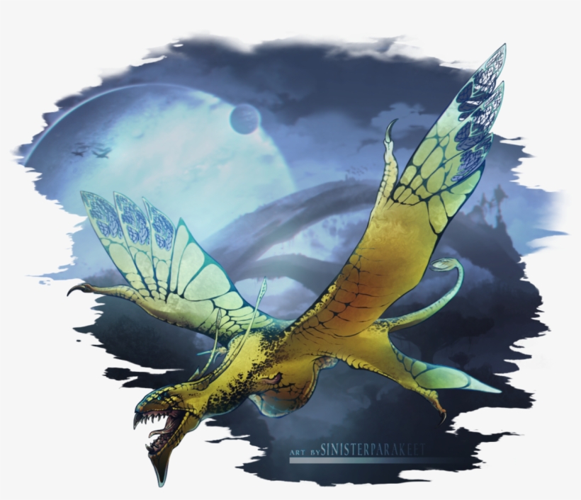 “fanart Of Movie Avatar, More Specifically Creature - Accipitridae, transparent png