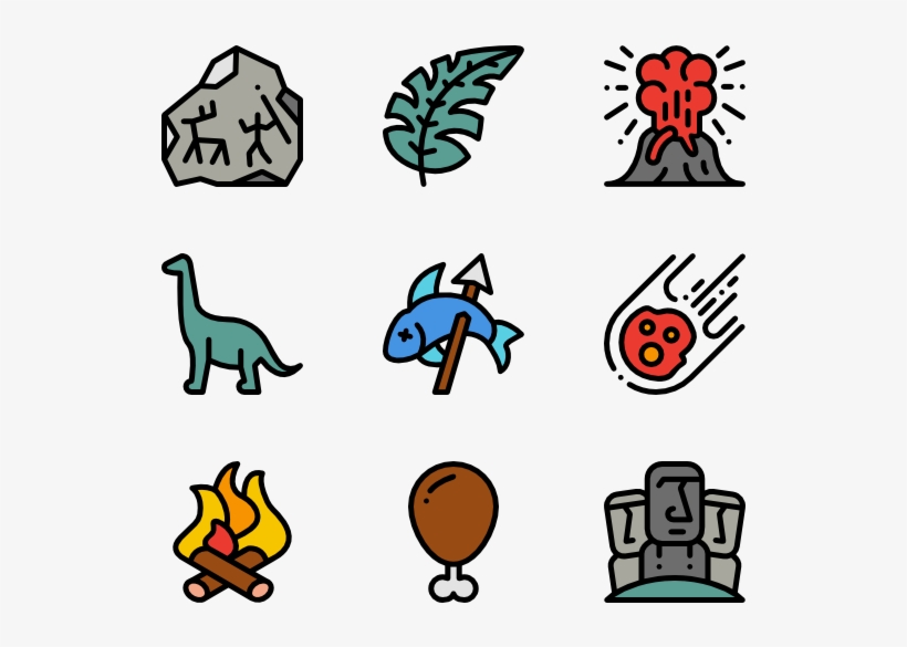 Prehistoric - Medieval Save Icon, transparent png