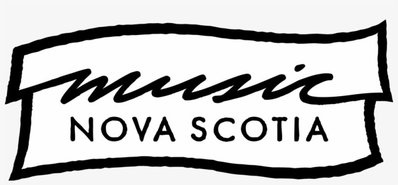 Musicnovascotia Logo Bw - Oval, transparent png