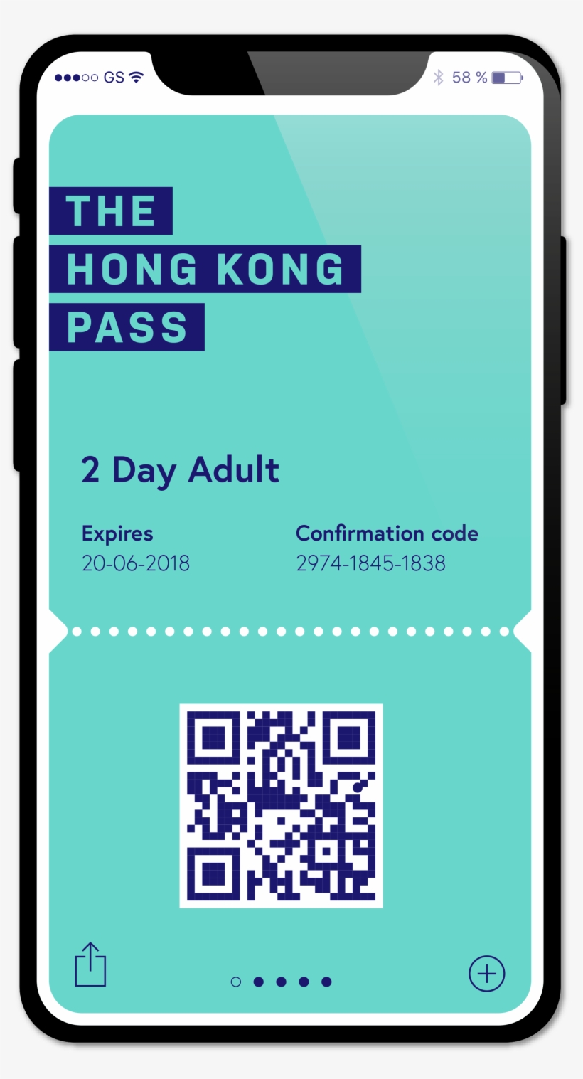 Download Your Hong Kong Pass Immediately After Purchase - Hong Kong Mobile Pass, transparent png