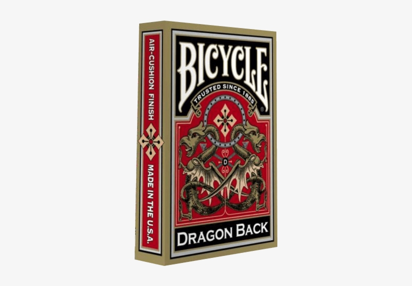 Bicycle Gold Dragon Back - Cards Deck Price, transparent png