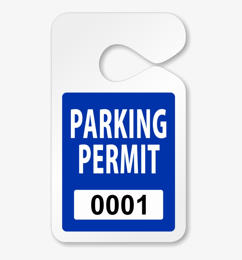 Parking Pass - Printing, transparent png
