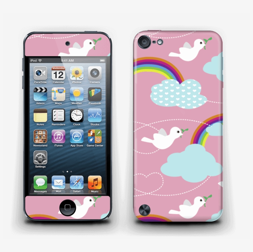 Palomas De La Paz - Ipod Touch 5 Gen 64gb Preto Antracite, transparent png