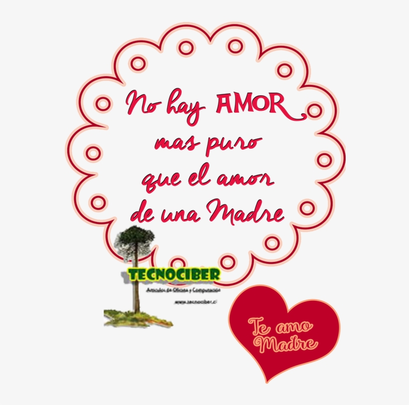 Franelas Madres - Heart, transparent png