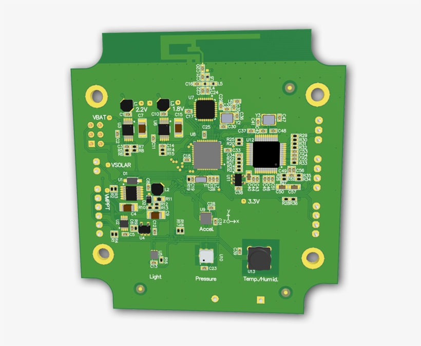 Sensor Node Pcb - Electronic Component, transparent png