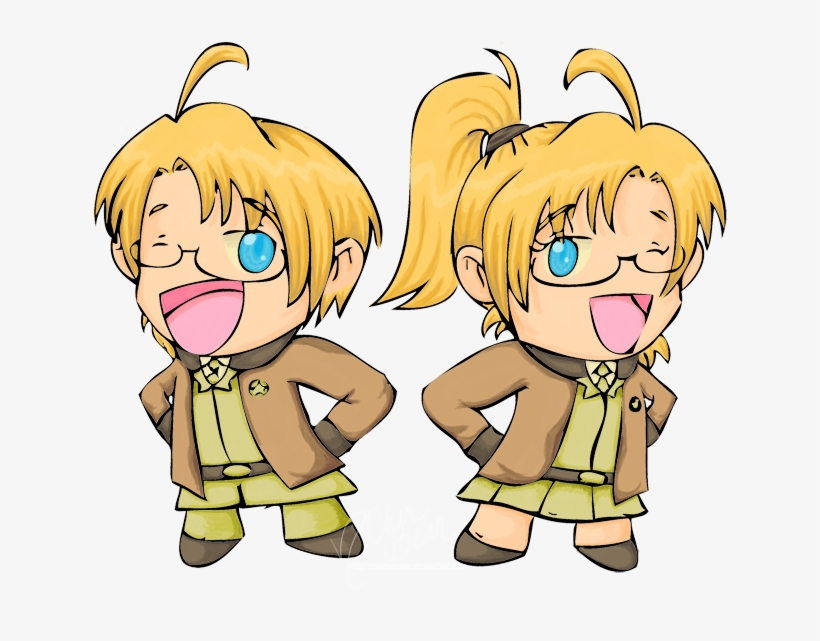 Chibi America - Cartoon, transparent png