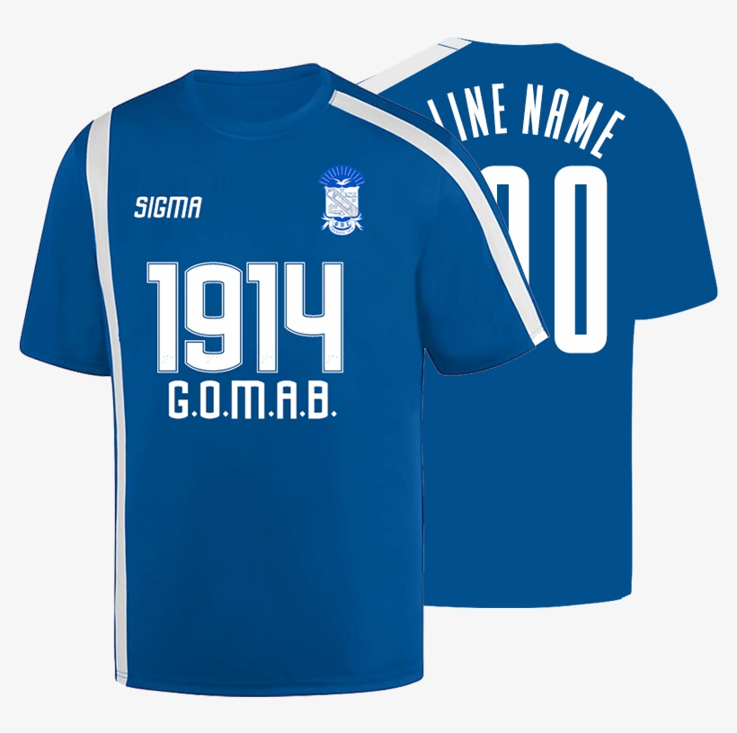 Phi Beta Sigma Gomab Away Soccer Jersey - Sports Jersey, transparent png
