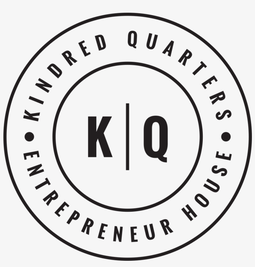 Logo Kindred Quarters Black Transparent 1000 - Vegan, transparent png