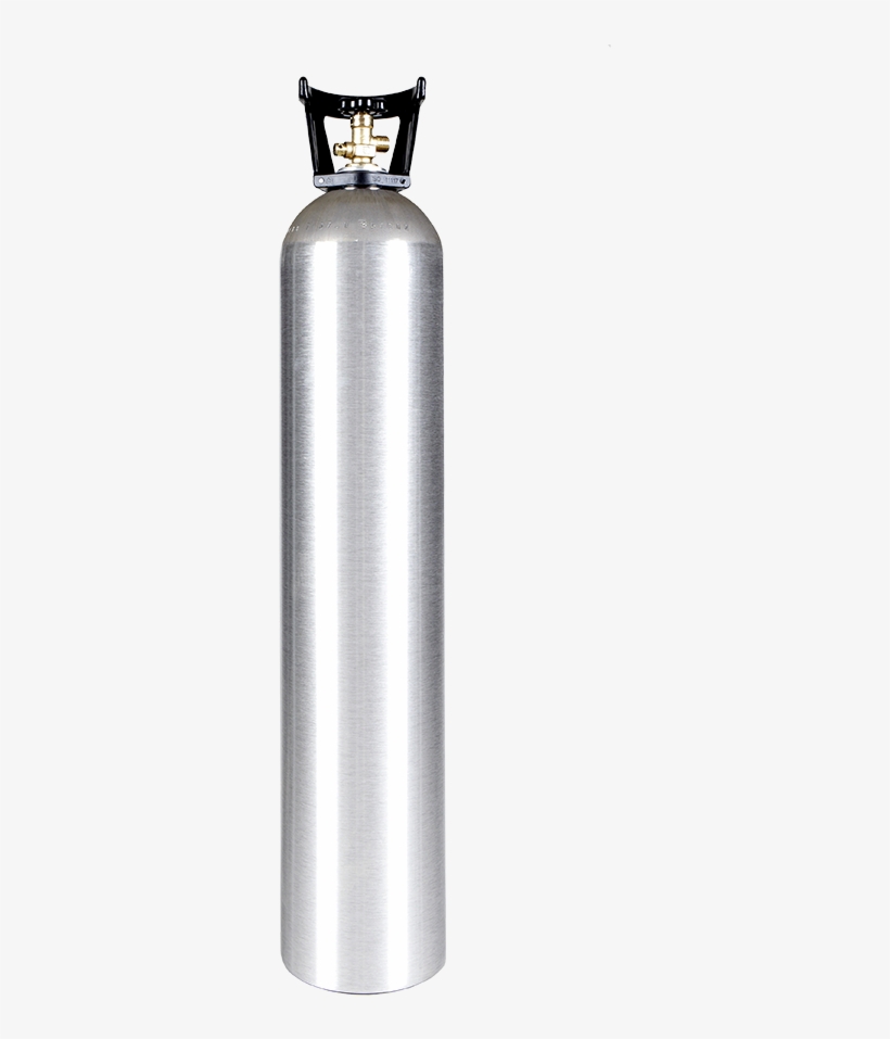 35 Lb Co2 Cylinder With Handle Aluminum New - Water Bottle, transparent png