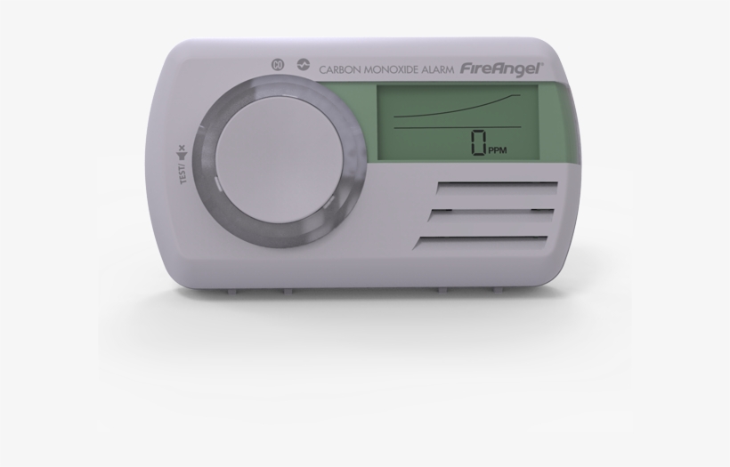 Digital Display Carbon Monoxide Detector - Fireangel, transparent png