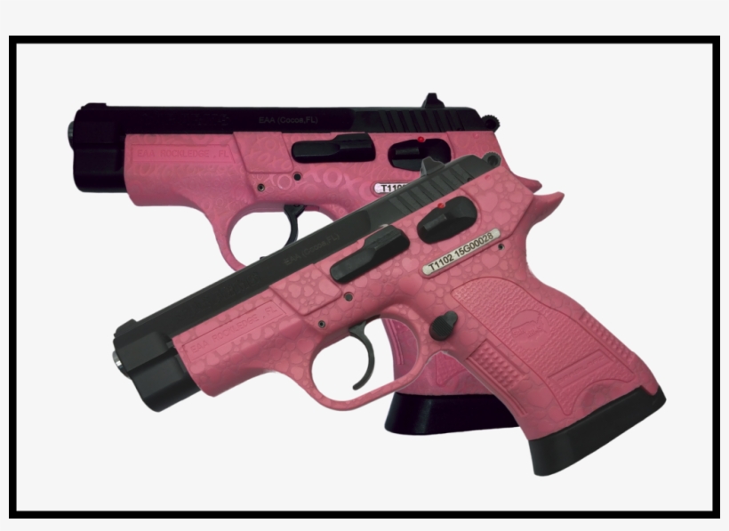 Sar B6p Compact Pink Pistol In 9mm - Firearm, transparent png