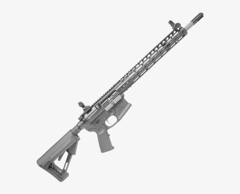 Noveske 16" - Vortex Crossfire Red Dot On Ar, transparent png