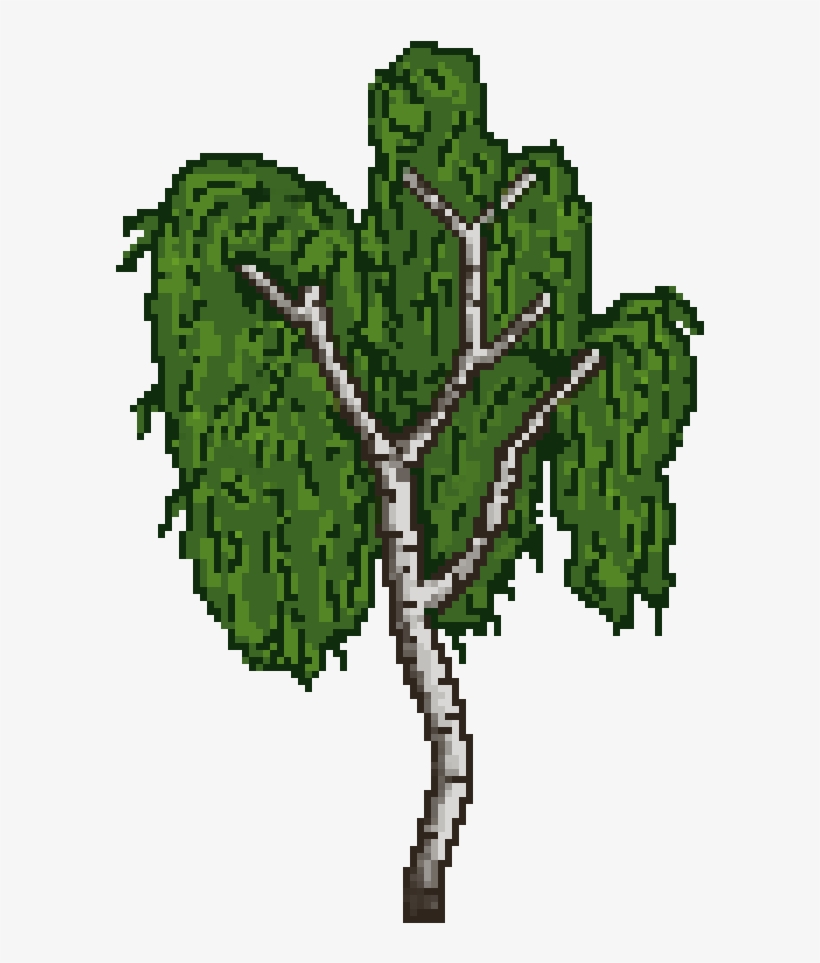 #photoshop #tree #pixelart #lowlewel #苦手 #ピクセルアートpic - Illustration, transparent png