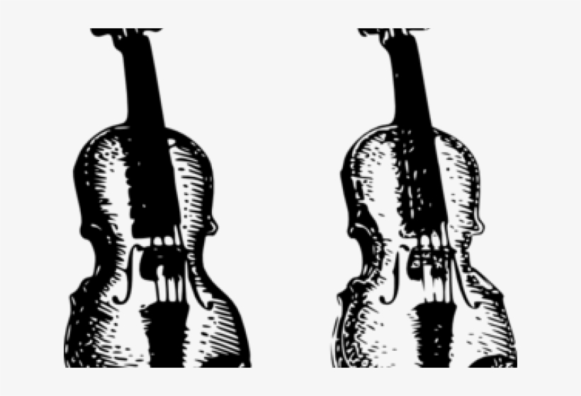Violin Clipart Two - Violin Clip Art, transparent png