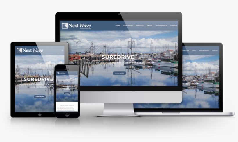 Responsive Showcase Nextwave Marine - Tablet Computer, transparent png