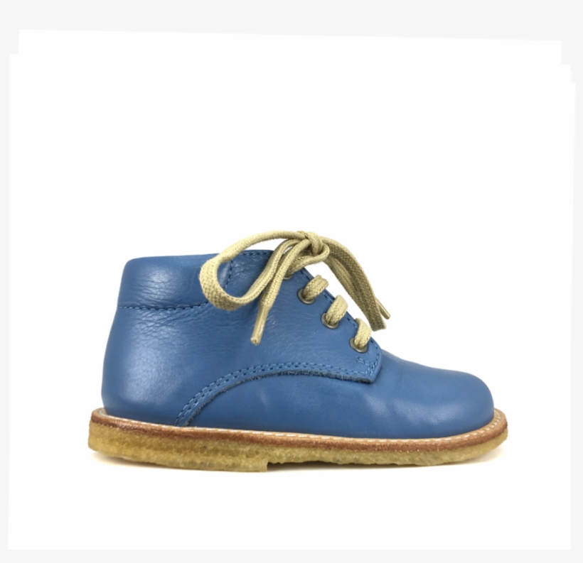 First Stepper In Jeans Blue - Suede, transparent png