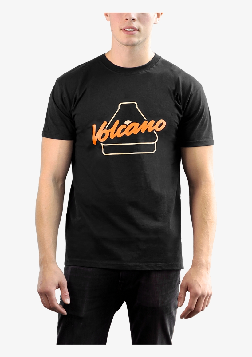 T-shirt Volcano Icon Men - Shirt, transparent png