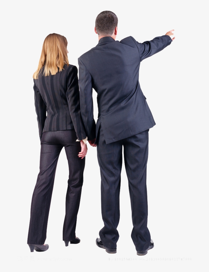Business People - 사람 뒷모습, transparent png