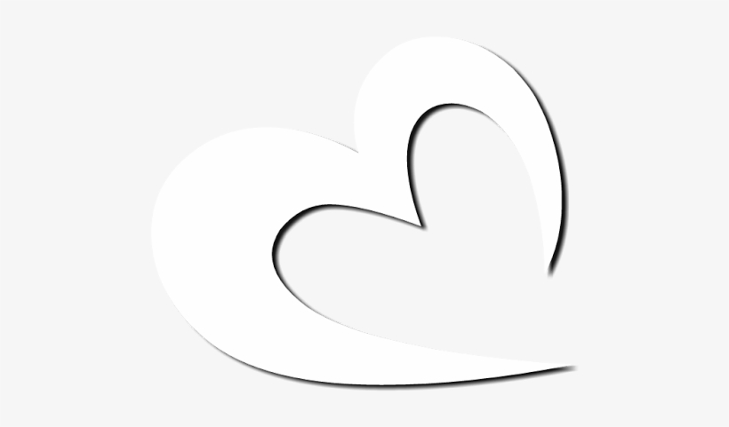 Heart Shape Png By Me - Line Art, transparent png