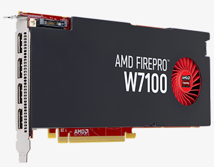 Amd Firepro W7100 8gb Gddr5 - Amd Firepro ™ W7100, transparent png