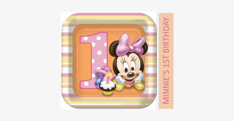 Minnie Mouse First Birthday - Minnie Mouse 1st Birthday, transparent png