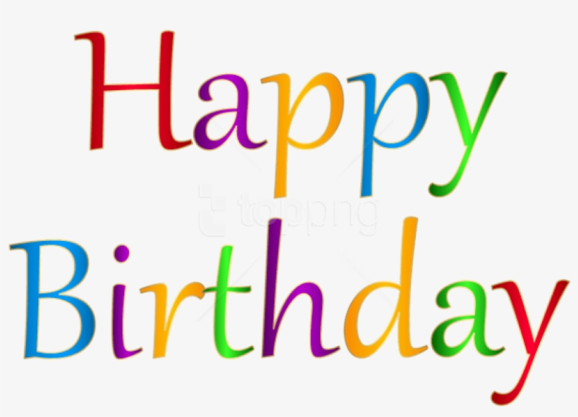 Free Png Happy Birthday Png Images Transparent - Graphic Design, transparent png