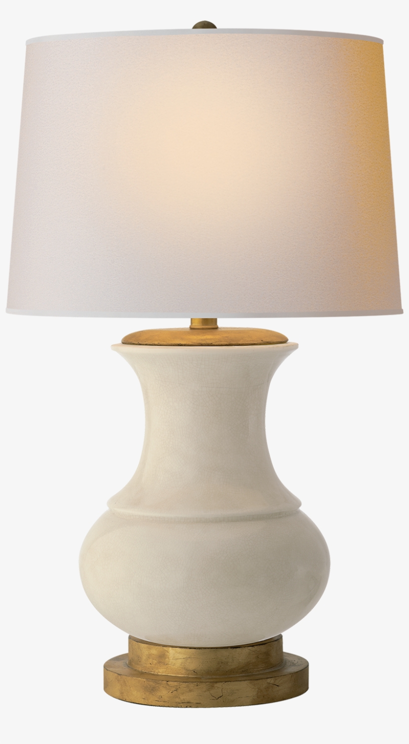 Deauville Table Lamp In Tea Stain Porcelain With Natural - Side Table Lamps Png, transparent png