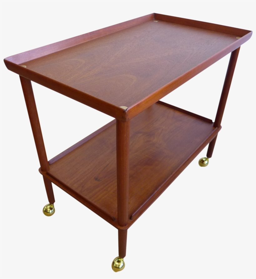 This Is A Beautiful Tea Cart By Borge Mogensen Imported - Coffee Table, transparent png