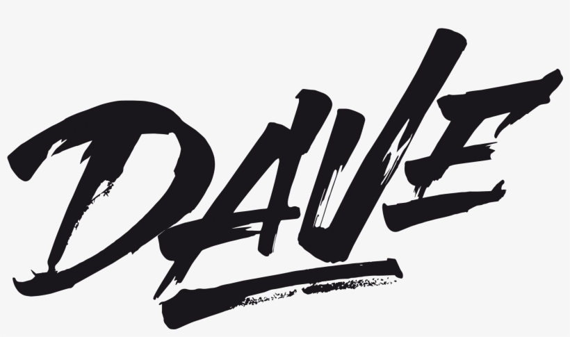 Dave - Calligraphy, transparent png
