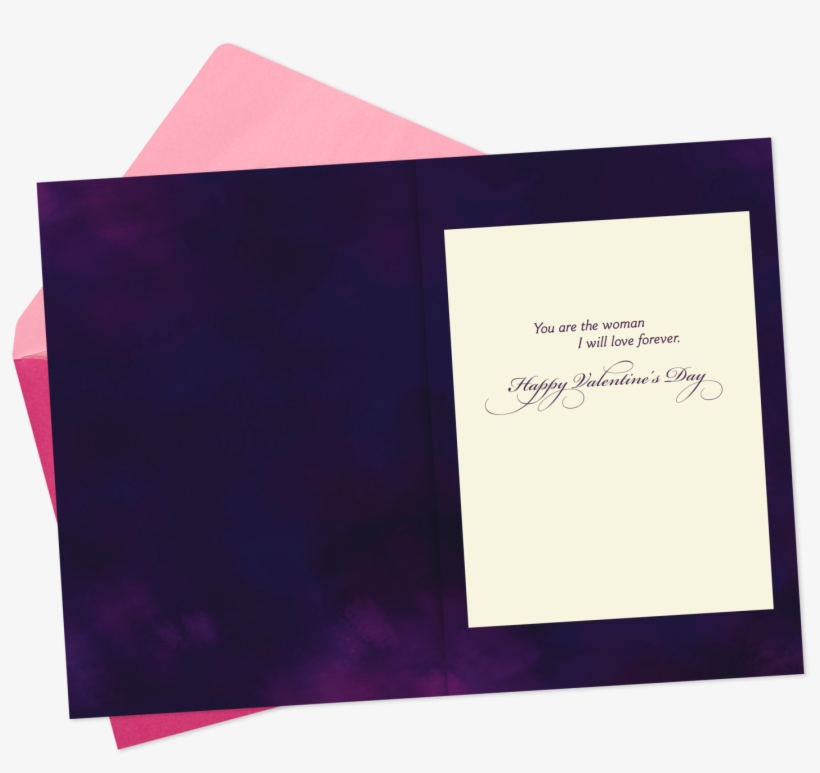 The Woman I Will Love Forever Musical Valentine's Day - Envelope, transparent png
