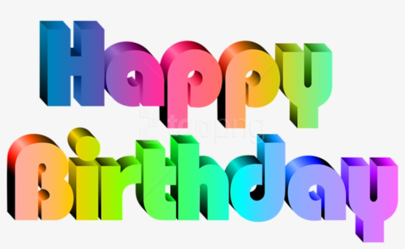 Free Png Download Happy Birthday Transparent Png Images - Graphic Design, transparent png