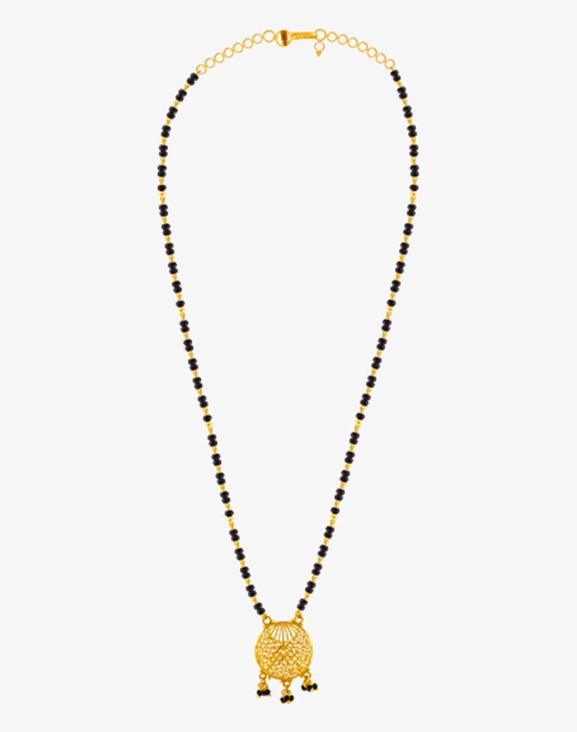 22k Yellow Gold Mangalsutra - Mangalsutra Design In Pc Chandra Jewellers, transparent png