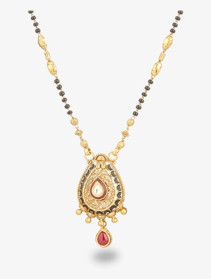 22ct Gold Mangalsutra - Gold Mangalsutra New Design, transparent png