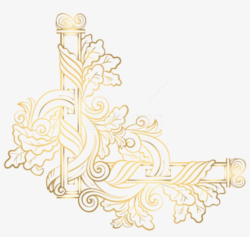 Free Png Download Corner Decoration Clipart Png Photo - Corner Transparent, transparent png