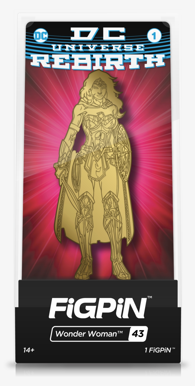 Wonder Woman - Saiyan God Super Saiyan Vegeta Figpin, transparent png