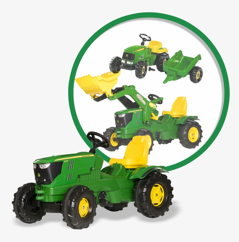 John Deere Pedal Tractors - Traptrekker John Deere, transparent png
