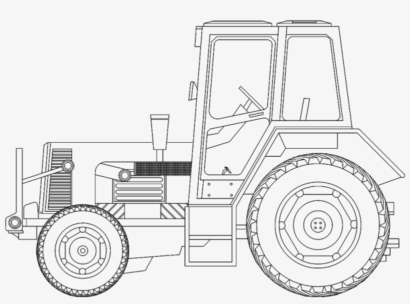 Png Free Download Cad And Bim Object Polantis - Tractor Cad, transparent png