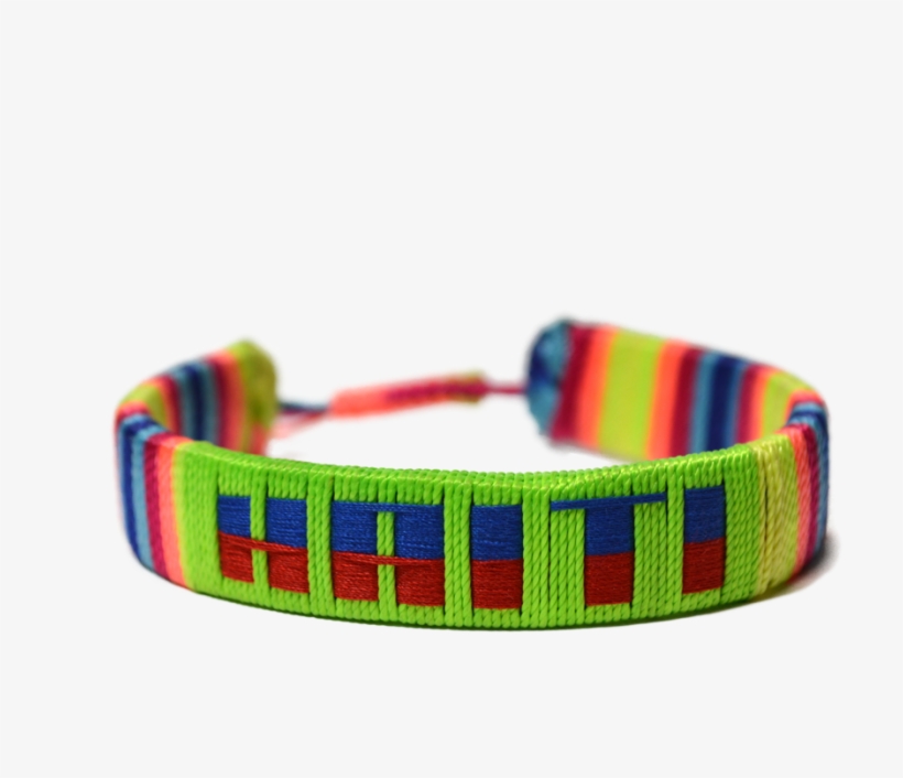 Haitistripedbracelet 1000px - Bracelet, transparent png