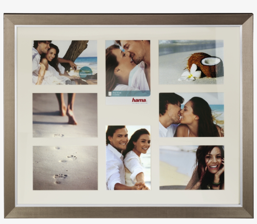 "porto" Plastic Frame Gallery, Steel, 40 X 50 Cm - Collage, transparent png