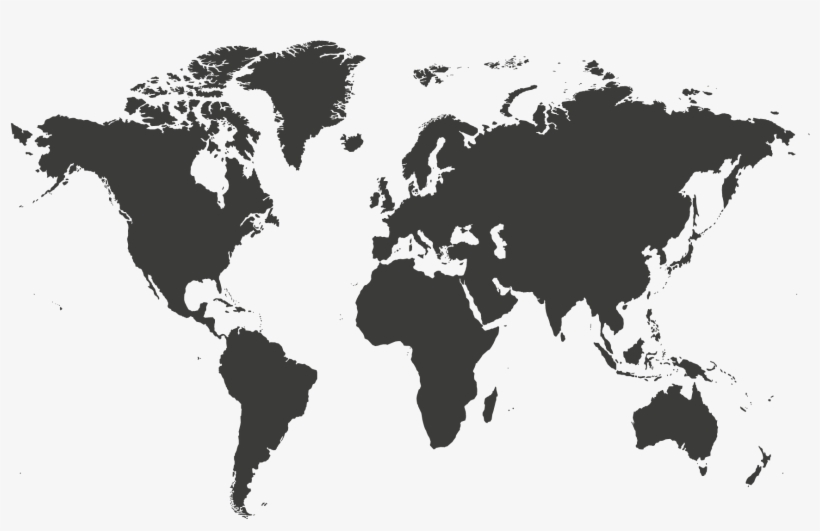 World Map, transparent png