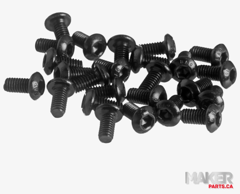 856 Socket Head Screw M3 - Bead, transparent png