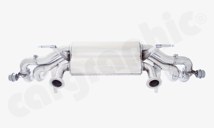 Audi R8 V8 - Exhaust System, transparent png