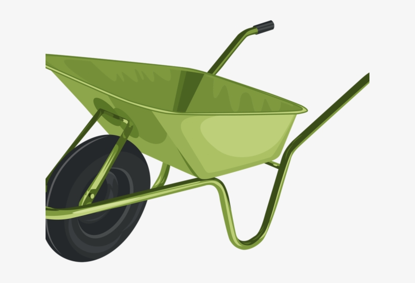 Tool Clipart Wheelbarrow - Wheelbarrow, transparent png