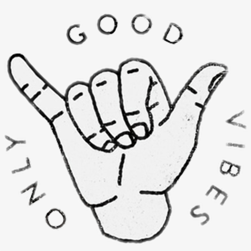#goodvibesonly #fillin #good Vibes Only #tumblr #surfer - Good Vibes Only Stickers, transparent png
