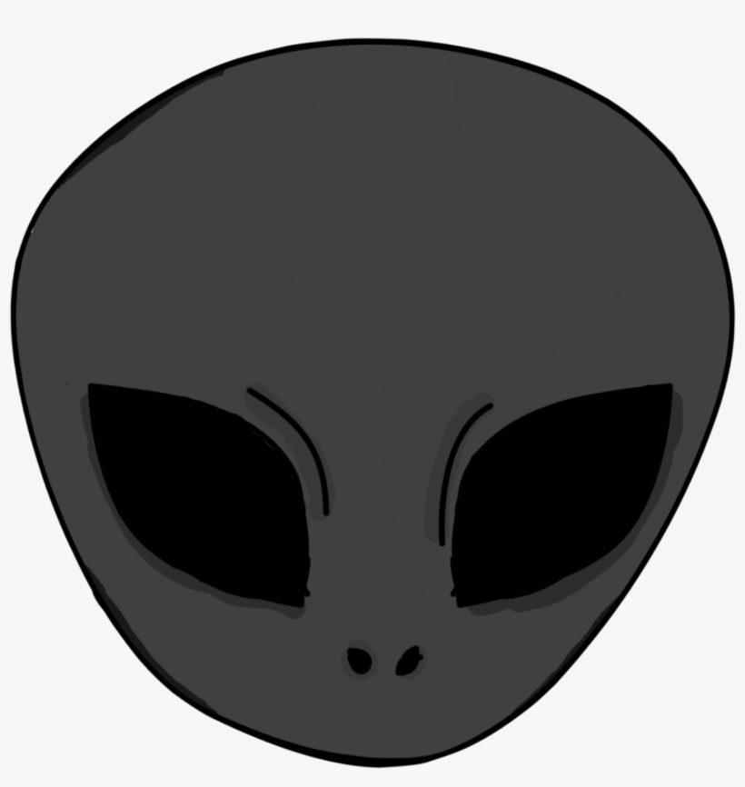 Alien Aliens Black Tumblr Galaxy Png Tumblr Transparent - Skull, transparent png