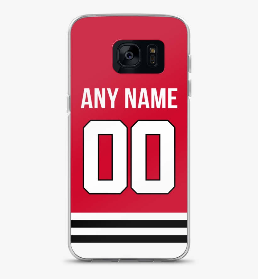 Chicago Blackhawks Jersey Samsung Case - Mobile Phone, transparent png