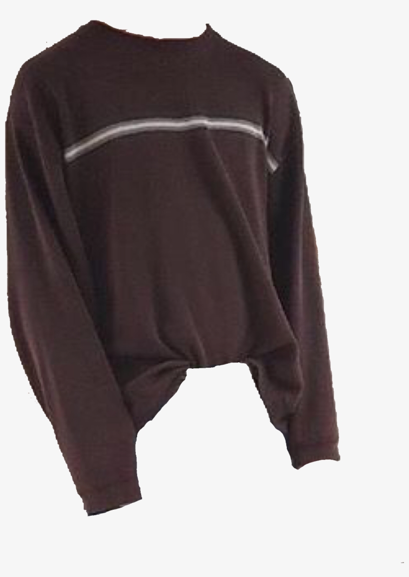 Classic Sad Boy Long Sleeve Shirt - Png Polyvore Clothes, transparent png